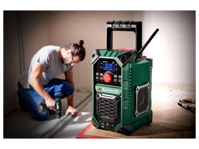 PARKSIDE® PBRA 20-Li B2 Wireless Construction Site Radio, 20 V - Image 2