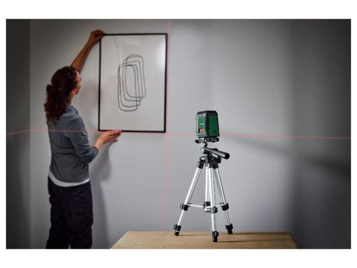 Cross laser level with tripod PKLL 10 B4 - Image 6